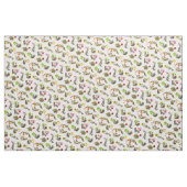 Écureuils avec le tissu de fleurs (Fat Quarter)