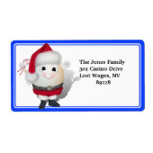 Ecustrarmeure kerst etiket (Voorkant)