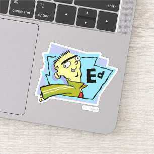 Ed Character Graphic Sticker