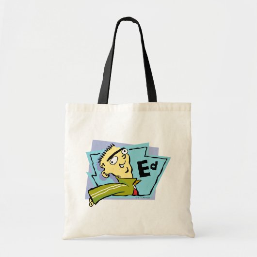 Ed Character Graphic Tote Bag (Voorkant)