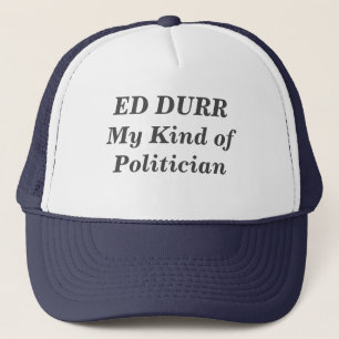 Ed Durr New Jersey State Senate Trucker Hat Pet