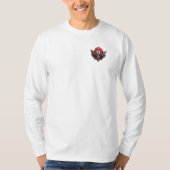 Ed Easy - Skull, Roos, Pistolen, Tattoo T-shirt (Voorkant)