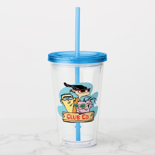 Ed, Edd, n Eddy - Club Ed Acryl Drinkbeker (Voorkant)