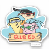 Ed, Edd, n Eddy - Club Ed Sticker (Voorkant)