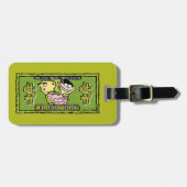 Ed, Edd, n Eddy Dollar Bill Bagagelabel (Voorkant horizontaal)