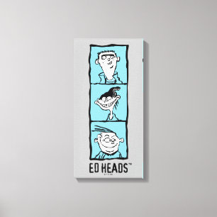 Ed, Edd, n Eddy - Ed Head Canvas Afdruk