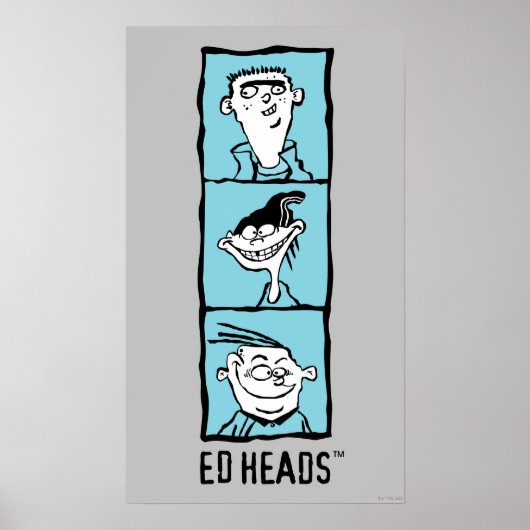 Ed, Edd, n Eddy - Ed Head Poster (Voorkant)