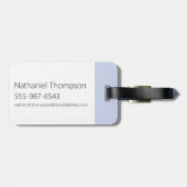 Ed, Edd, n Eddy Hand Signs Bagagelabel (Achterkant horizontaal)