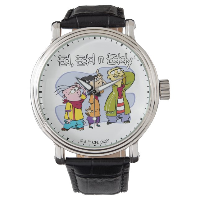 Ed, Edd, n Eddy Hand Signs Horloge (Voorkant)