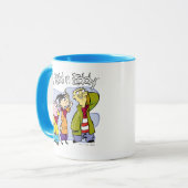 Ed, Edd, n Eddy Hand Signs Mok (Voorkant links)
