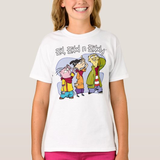 Ed, Edd, n Eddy Hand Signs T-shirt (Voorkant)