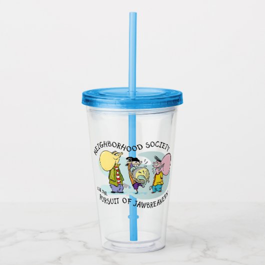 Ed, Edd, n Eddy - Jawbreakers Acryl Drinkbeker (Voorkant)