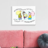 Ed, Edd, n Eddy - Jawbreakers Canvas Afdruk (Insitu (Woonkamer))