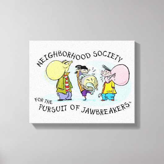 Ed, Edd, n Eddy - Jawbreakers Canvas Afdruk (Voorkant)
