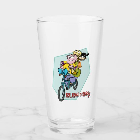 Ed, Edd, n Eddy op een Bike Glas (Voorkant)