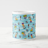 Ed, Edd, n Eddy Pattern Extra Grote Beker (Voorkant)
