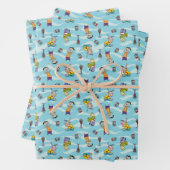 Ed, Edd, n Eddy Pattern Inpakpapier Vel (In situ)