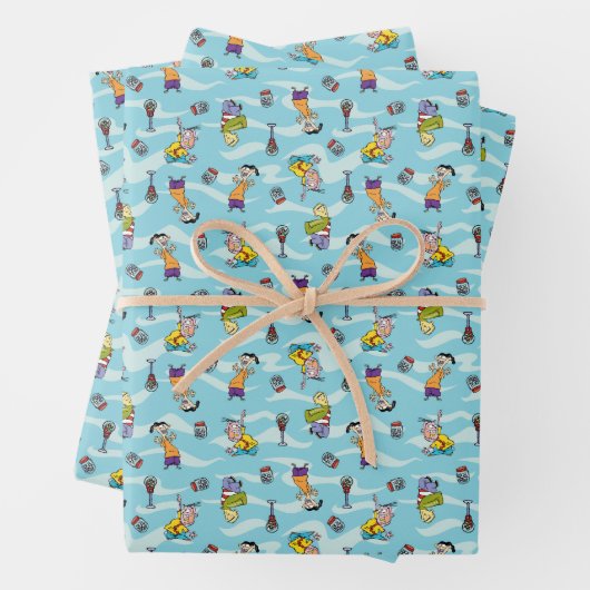 Ed, Edd, n Eddy Pattern Inpakpapier Vel (In situ)