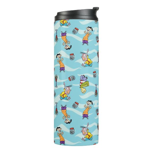 Ed, Edd, n Eddy Pattern Thermosbeker (Gedraaid links)