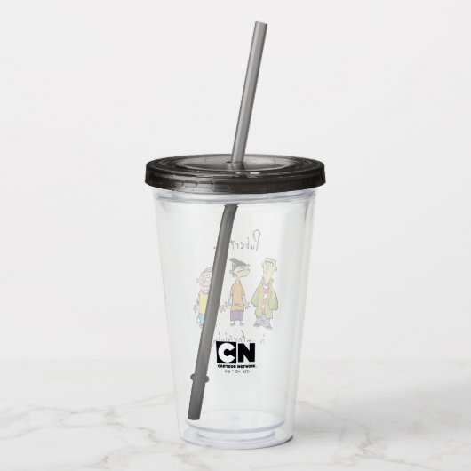 Ed, Edd, n Eddy - puberteit is onvergeeflijk Acryl Drinkbeker (Achterkant)