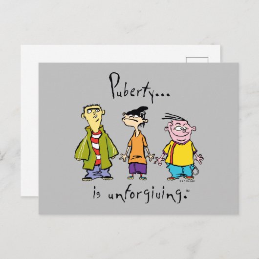 Ed, Edd, n Eddy - puberteit is onvergeeflijk Briefkaart (Voorkant / Achterkant)