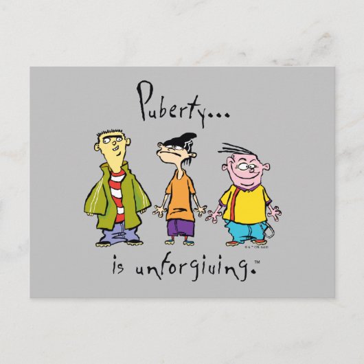 Ed, Edd, n Eddy - puberteit is onvergeeflijk Briefkaart (Voorkant)