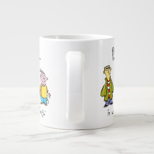 Ed, Edd, n Eddy - puberteit is onvergeeflijk Extra Grote Beker (Achterkant)