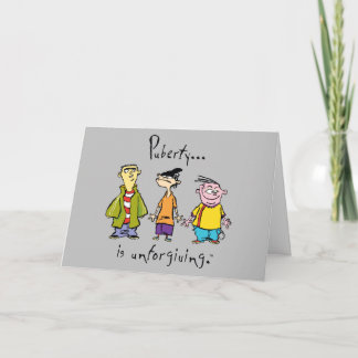 Ed, Edd, n Eddy - Puberty Is Unforgiving Kaart