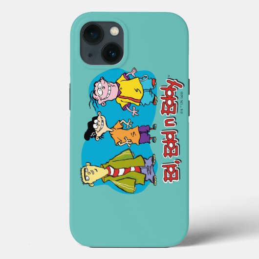 Ed, Edd, n Eddy Smiling Case-Mate iPhone Case (Achterkant)