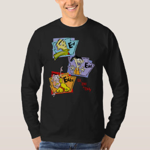 Ed Eddy N Eddy gestapelde groepspanelen wisselen e T-shirt