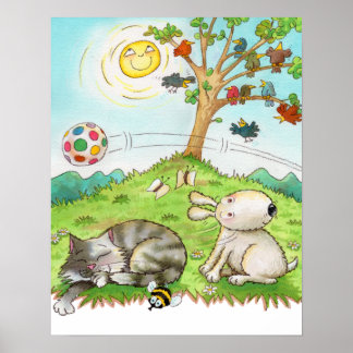 Ed en zijn vrienden poster