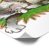 Ed et son affiche d'amis (Coin)