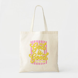 Ed God is goed de hele tijd Christelijk geloof Tote Bag