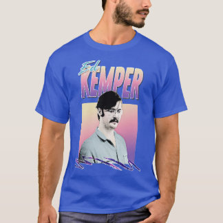Ed Kemper esthetisch retro gestileerd ontwerp T-shirt