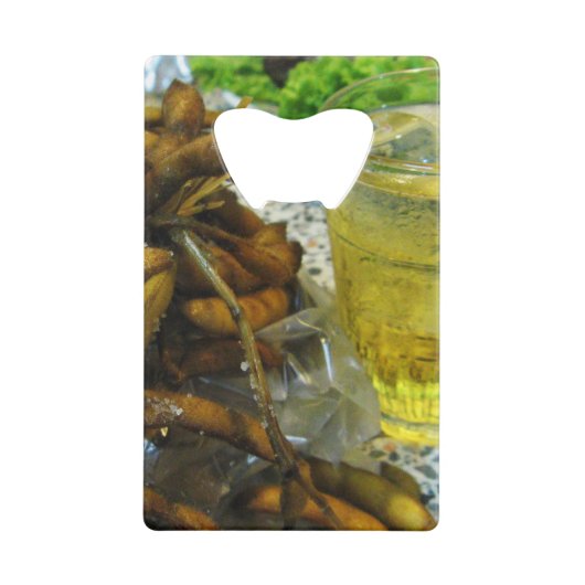Edamame Thai Style Kredietkaart Flessenopener (Voorkant)