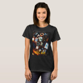 EDC Kit Prepper Survivalist Design T-shirt (Voorkant volledig)