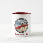 Eddie blijf weg! KoffieMok Mok (Midden)