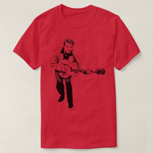 Eddie Cochran T-shirt (Design voorkant)