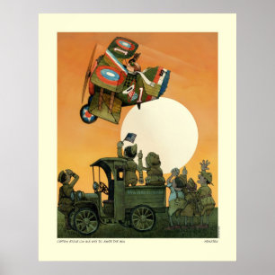 Eddie op weg naar de Hun.. Poster