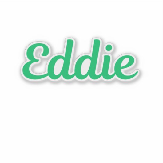 Eddie Sticker (Voorkant)