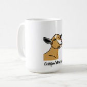 (Eddie) tasse certifiée d'amant de chèvre (Devant gauche)