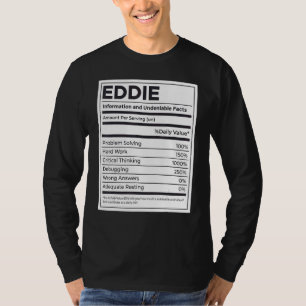 Eddie Voeding Informatie Probleem Oplossen Hard T-shirt