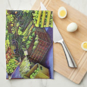 Eddie's Market Theedoek (Quarter Fold)