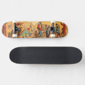 Eddy Brothers Circus Poster Skateboard (Horizontaal)