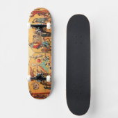 Eddy Brothers Circus Poster Skateboard (Voorkant)