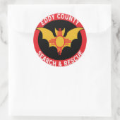 Eddy County SAR-Sticker Ronde Sticker (Tas)