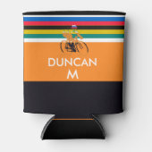 eddy merckx jersey kleuren op maat van het cyclisc blikjeskoeler (Voorkant)