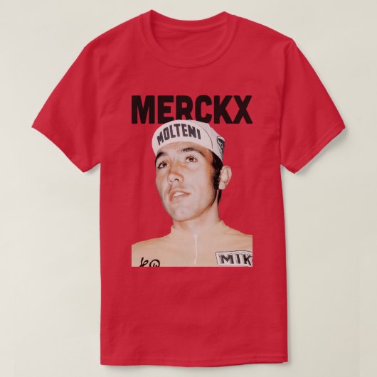Eddy Merckx Retro Esthetisch T-shirt (Design voorkant)