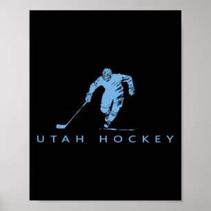 Eddy's Canyon Hockey Utah Hockey Poster