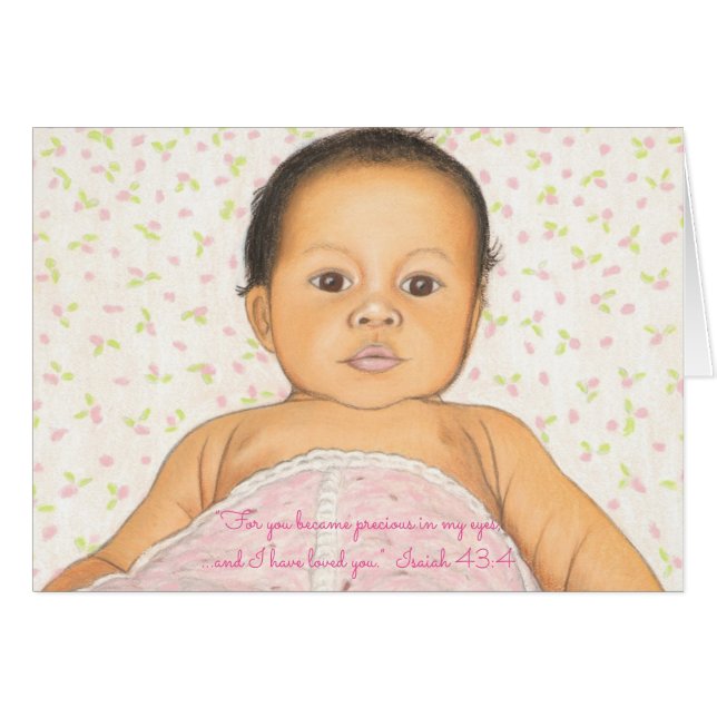 Edel in mijn eyes-I hield van u~Scripture Newborn (Voorkant Horizontaal)